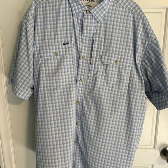 Poncho Men's Front Pocket Fishing Shirt - XL - Picture 1 of 4